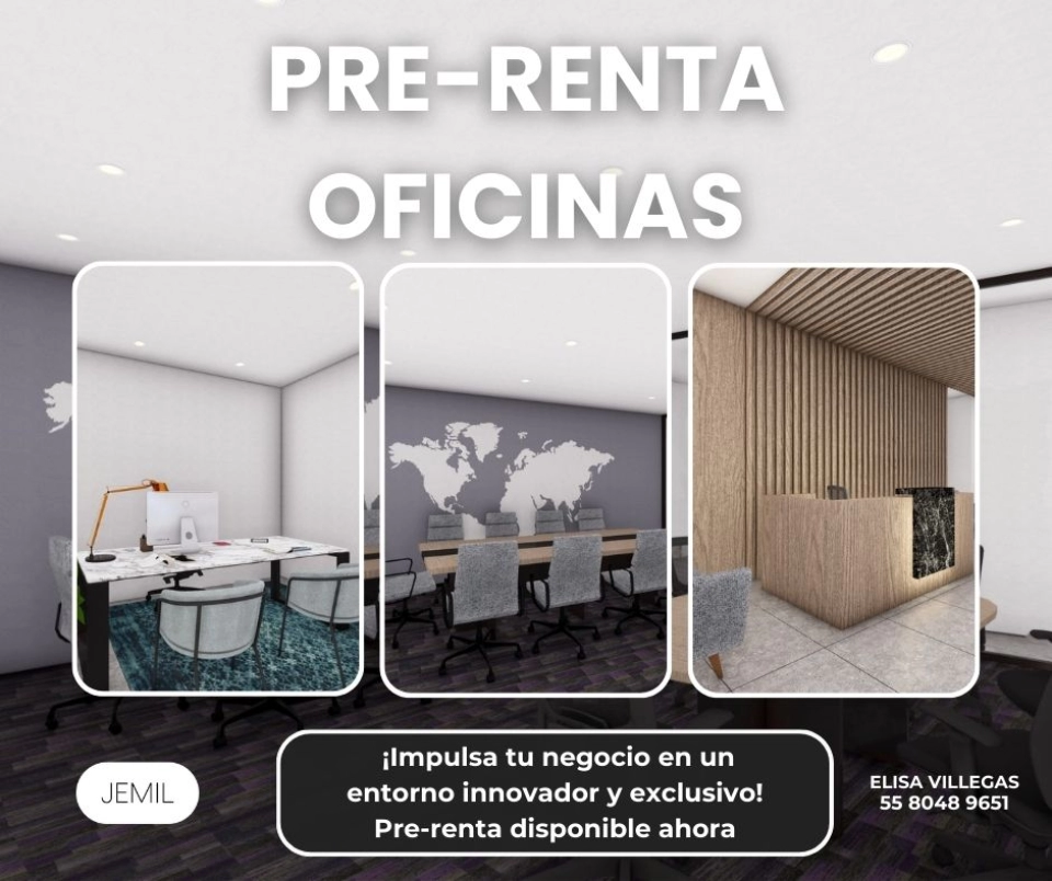 Pre-Renta de Oficinas Premium en Yama Santa Fe – Disponibl