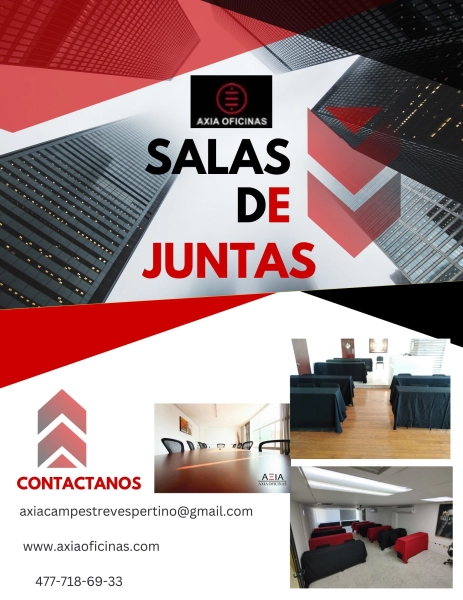 SALA DE JUNTAS EN RENTA 